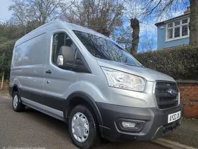 Used Ford Transit Trend 130 HP (95 kW) 2022 Silver Van