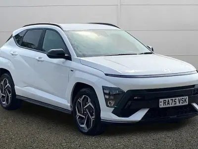 Gebraucht Hyundai Kona N Line 137 PS (100 kW) 2026 Weiß SUV