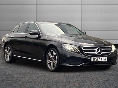 Begagnad Mercedes E220 Premium 194 HK (142 kW) 2017 Svart Sedan
