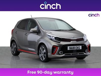 Silver Used 2018 Kia Picanto GT-Line Hatchback | £6,749 (Expensive)