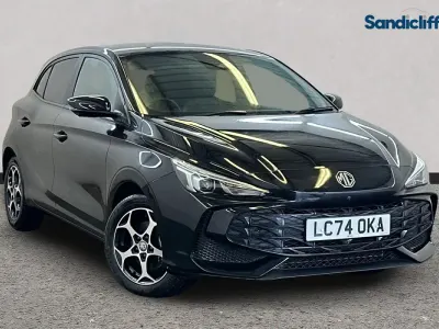 Used MG MG3 Trophy 194 HP (142 kW) 2024 Metallic  black pearl Hatchback