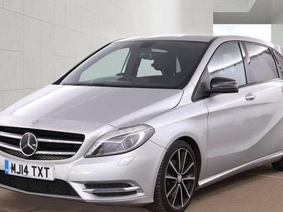 Begagnad Mercedes B180 109 HK (80 kW) 2014 Silver Minibuss