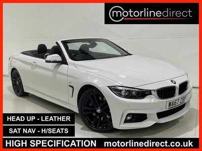 Used BMW 430 Cabriolet M Sport 252 HP (185 kW) 2017 White Cabriolet