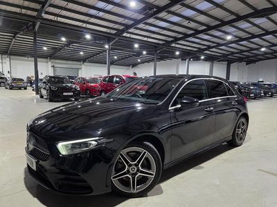 Black Used 2021 Mercedes A250 AMG line Hatchback | £18,440 (Fair price)