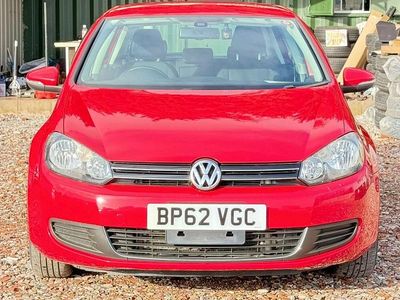 Used VW Golf VII 2013 Red Hatchback