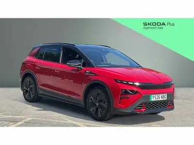 Used Skoda Elroq vRS 183 kW (250 HP) 2026 Velvet red metallic black magic pearl effect SUV