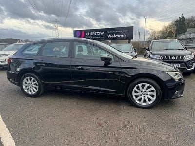 Used Seat Leon SE 110 HP (80 kW) 2016 Black Estate