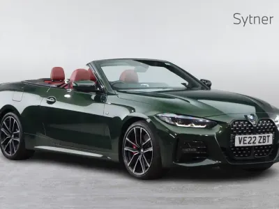 Used BMW 420 M Sport 181 HP (133 kW) 2022 Green Cabriolet