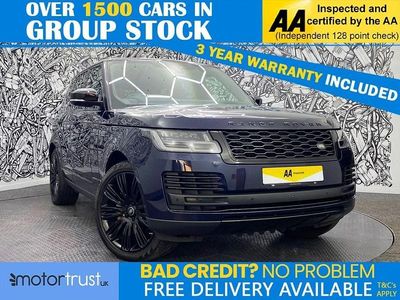 Blue Used 2020 Land Rover Range Rover Autobiography SUV | £45,195 (Expensive)