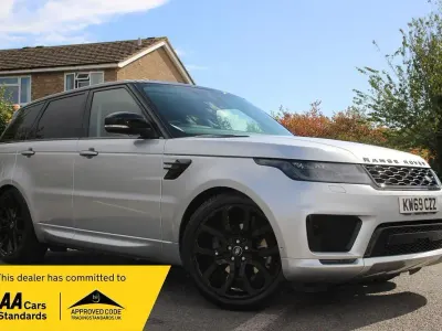 Begagnad Land Rover Range Rover Sport Autobiography Dynamic 306 HK (225 kW) 2019 Silver SUV