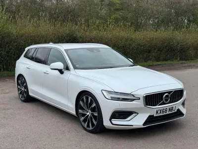 Used Volvo V60 Inscription 2018 White Estate