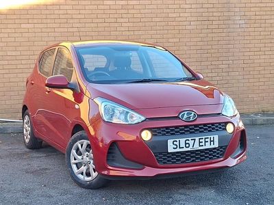 Red Used 2017 Hyundai i10 SE Hatchback | £5,998 (Fair price)