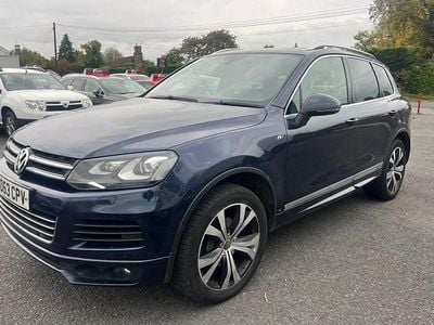 Blue Used 2013 VW Touareg R-line SUV | £7,995 (Fair price)
