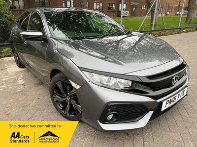Used Honda Civic SR 129 HP (94 kW) 2018 Grey Hatchback