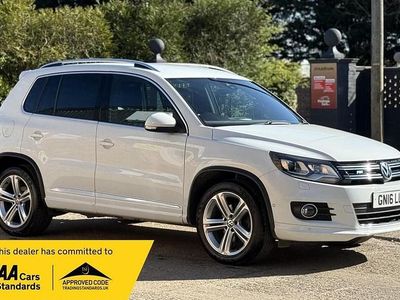 Used VW Tiguan R-line Edition 184 HP (135 kW) 2016 White SUV