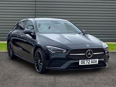 Used Mercedes CLA250 Shooting Brake AMG line 2022 Black Estate
