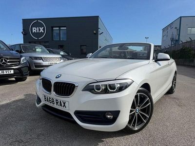 Used BMW 220 Sport Line 190 HP (139 kW) 2019 White Cabriolet