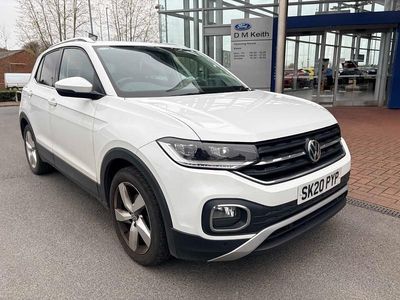 Used VW T-Cross SEL 2020 White SUV