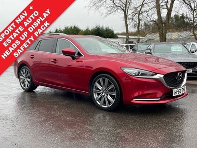 used Mazda 6 2.2 D SPORT NAV PLUS AUTOMATIC ESTATE 5d 181 BHP