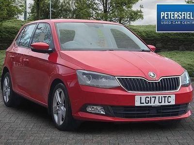 Used Skoda Fabia SE L 108 HP (79 kW) 2017 Red Hatchback