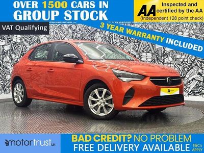 Used Vauxhall Corsa Design Edition 75 HP (55 kW) 2022 Orange Hatchback