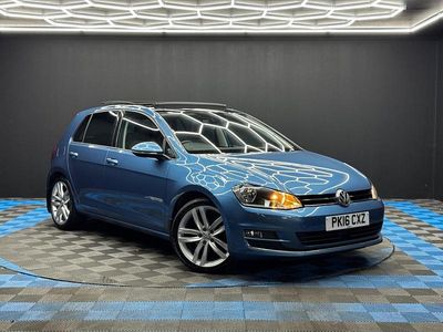 Used VW Golf VII GT 2016 Blue Hatchback
