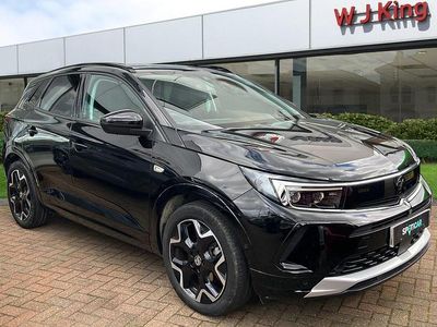 Used Vauxhall Grandland X Ultimate 130 HP (95 kW) 2023 Black SUV