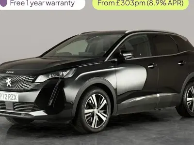 Used Peugeot 3008 GT-line 300 HP (220 kW) 2022 Black SUV