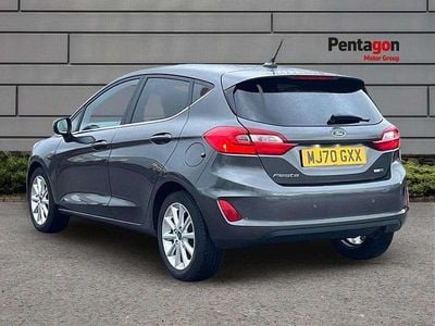 Used Ford Fiesta Titanium 125 HP (91 kW) 2020 Grey Hatchback