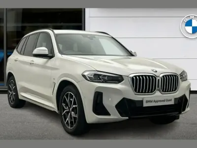 Used BMW X3 M Sport 187 HP (137 kW) 2022 White SUV