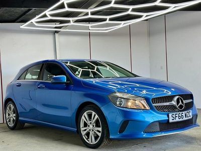 Used Mercedes A180 109 HP (80 kW) 2016 Blue Hatchback