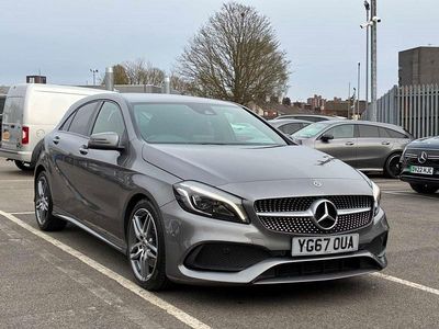 Used Mercedes A220 AMG Line Premium 177 HP (130 kW) 2018 Grey Hatchback