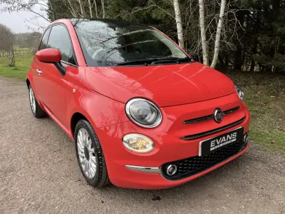 Used Fiat 500 Lounge 69 HP (50 kW) 2018 Pink Hatchback
