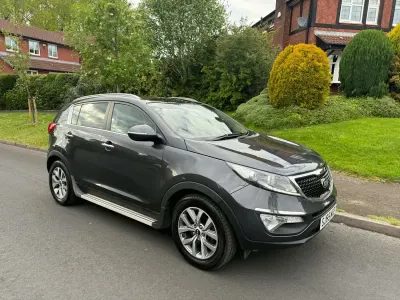 Używany Kia Sportage 135 KM (99 kW) 2015 Srebrny SUV