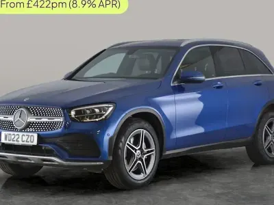 Käytetty Mercedes GLC220 AMG line 194 HP (142 kW) 2022 Sininen Farmari