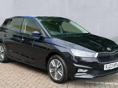 Used Skoda Fabia Comfort 110 HP (80 kW) 2023 Black magic pearl effect Hatchback