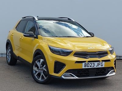Used Kia Stonic GT-Line S 118 HP (86 kW) 2023 Yellow SUV
