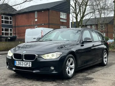 Usado BMW 320 Efficient Dynamics 2013 Negro Familiar