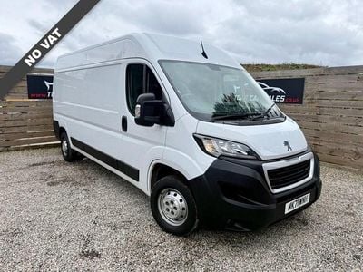 Used Peugeot Boxer 140 HP (102 kW) 2021 White Van