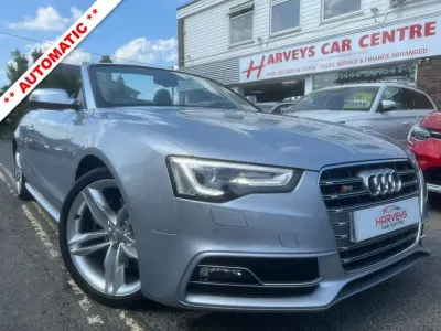 Used Audi S5 Cabriolet Performance 333 HP (244 kW) 2016 Silver Cabriolet
