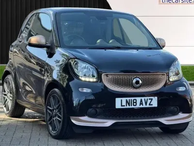 Used Smart ForTwo Coupé 90 HP (66 kW) 2018 Black Coupe