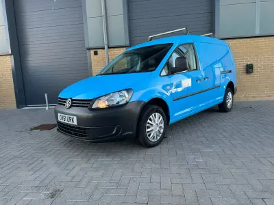 Used VW Caddy Maxi 102 HP (75 kW) 2012 Blue MPV