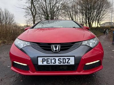 Red Used 2013 Honda Civic SE Hatchback | £1,995 (Good price)