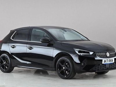 Used Vauxhall Corsa Edition 75 HP (55 kW) 2021 Black Hatchback