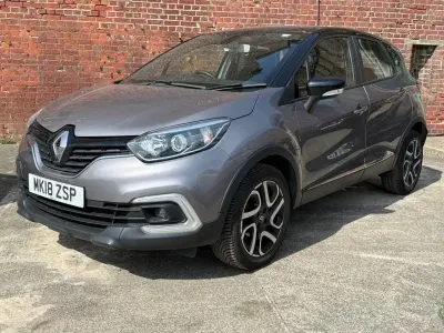 Used Renault Captur Dynamique 90 HP (66 kW) 2018 Grey/black SUV