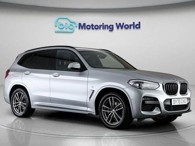 Silver Used 2020 BMW X3 M Sport SUV | £25,700 (Good price)