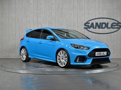 Blue Used 2016 Ford Focus RS Hatchback | £22,899 (Fair price)