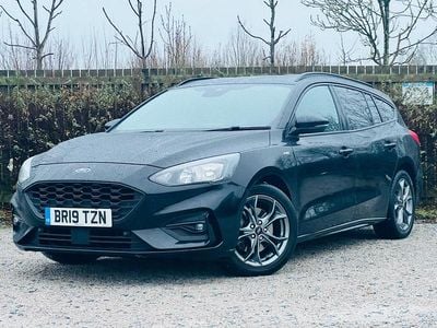Black Used 2019 Ford Focus ST-Line Estate | £5,995 (Good price)
