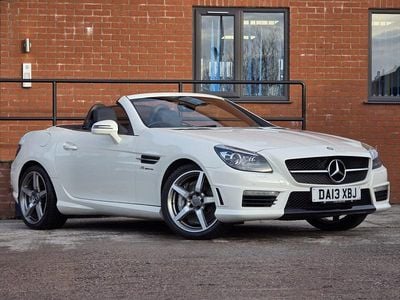 White Used 2013 Mercedes SLK55 AMG AMG Cabriolet | £19,990