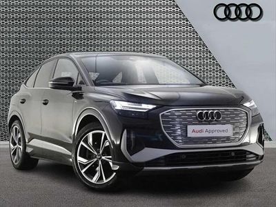 Used Audi Q4 Sportback e-tron Comfort 150 kW (204 HP) 2021 Black SUV